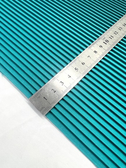 Плиссе 4 мм Софт бирюзовый