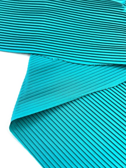 Плиссе 4 мм Софт бирюзовый