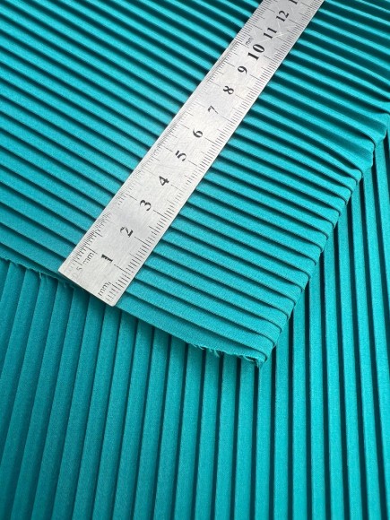 Плиссе 4 мм Софт бирюзовый