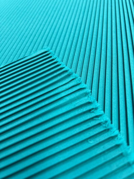 Плиссе 4 мм Софт бирюзовый