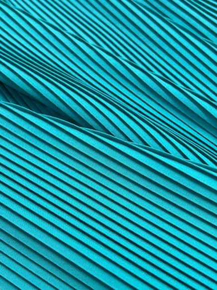 Плиссе 4 мм Софт бирюзовый