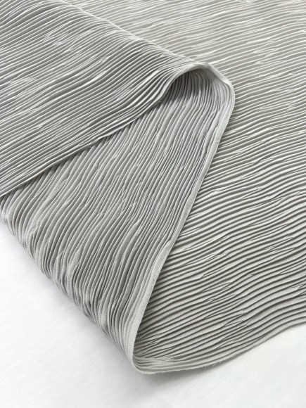 Складка Жатка креп-шифон серый Складка Жатка креп-шифон серый