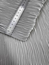 Складка Жатка креп-шифон серый