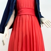 Гофре фэнтези  Диор Шифон персик