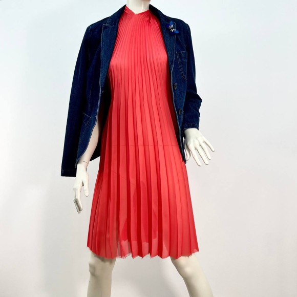 Гофре фэнтези  Диор Шифон персик