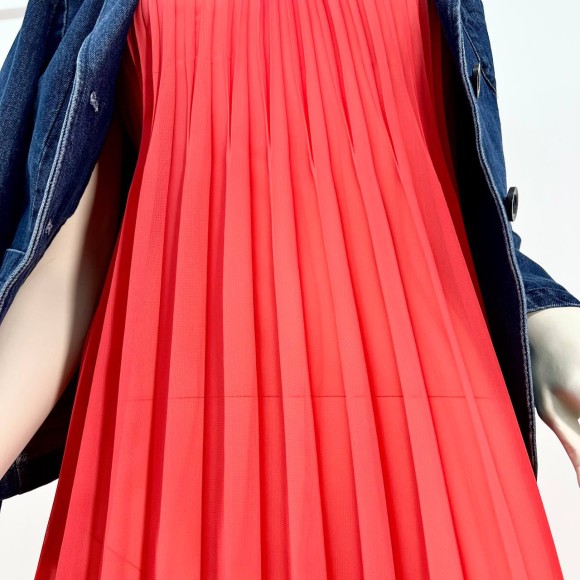 Гофре фэнтези  Диор Шифон персик