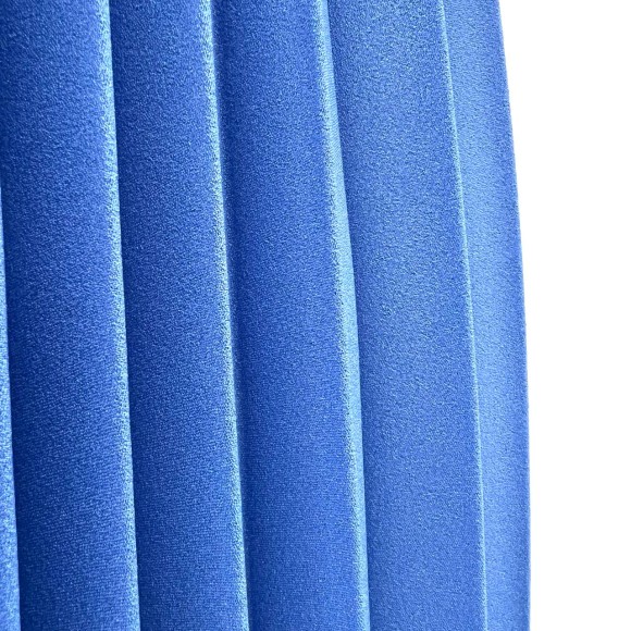 Гофре классика Креп-шифон голубой