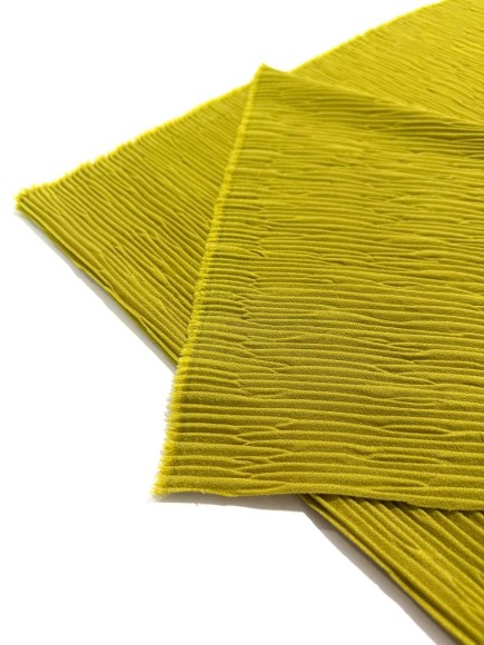 Складка Жатка Креп горчичный Складка Жатка Креп горчичный