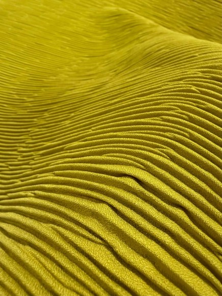 Складка Жатка Креп горчичный Складка Жатка Креп горчичный