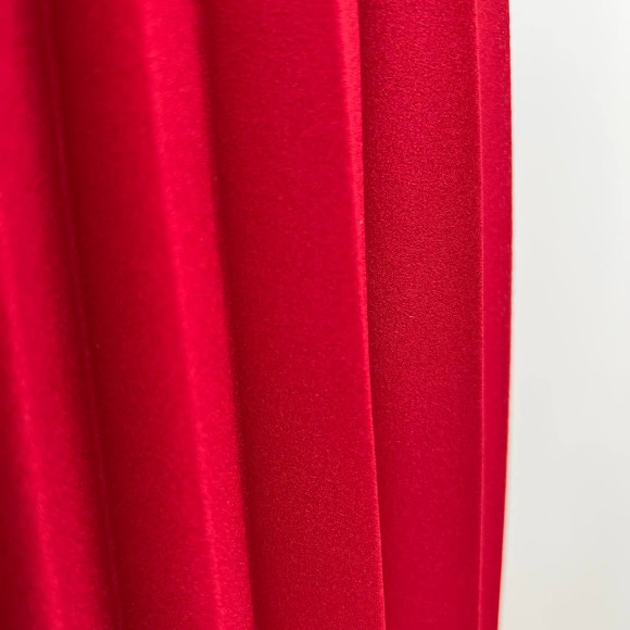 Гофре классика Креп-шифон красный