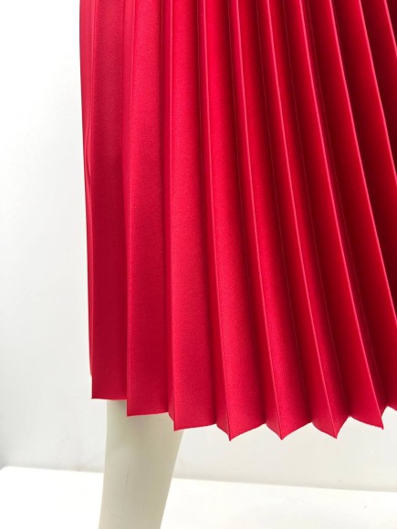 Гофре классика Атлас красный