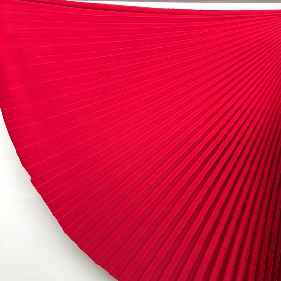 Гофре классика Атлас красный