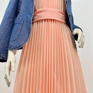 Гофре классика Шифон персиковый Гофре классика Шифон персиковый