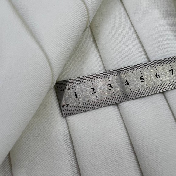 Плиссе 3см Барби молочный