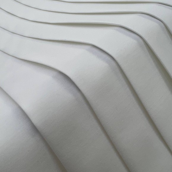 Плиссе 3см Барби молочный