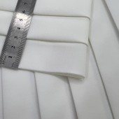 Плиссе 3см Барби молочный