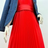 Гофре классика Креп-шифон морковный