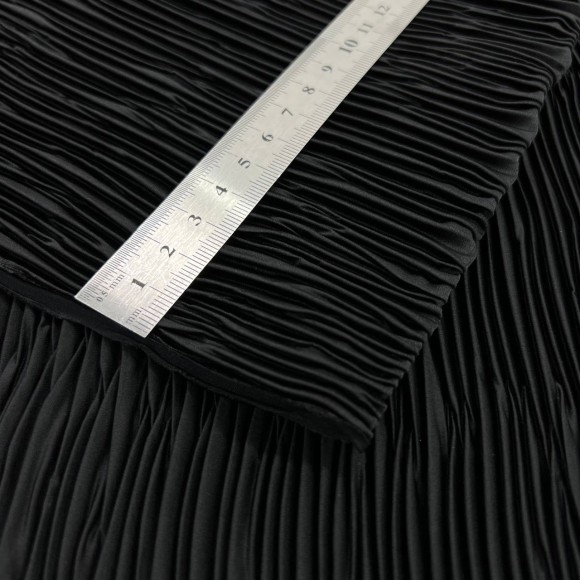 Складка Жатка Армани черный