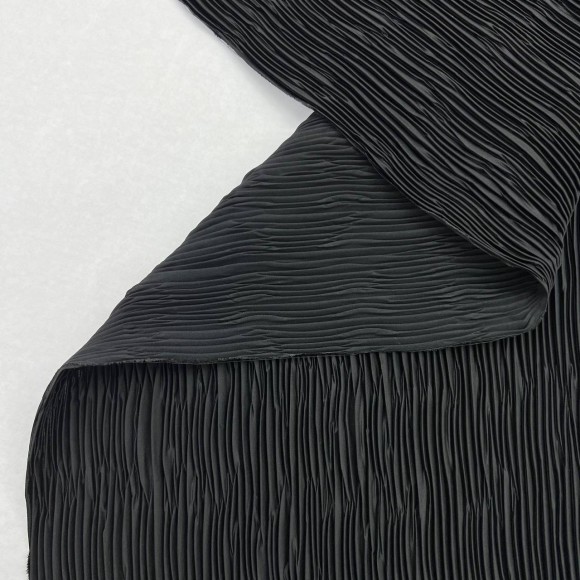 Складка Жатка Армани черный