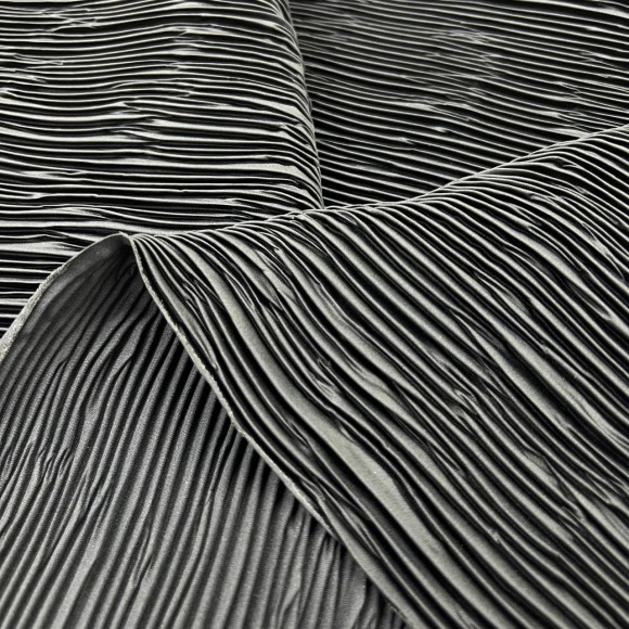 Складка Жатка Армани черный