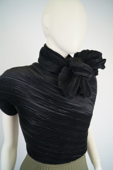 Складка Жатка Армани черный