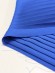 Плиссе 1 см Креп-шифон синий