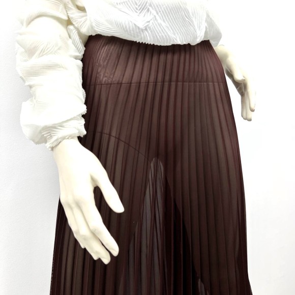 Гофре классика Шифон темный шоколад