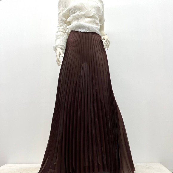 Гофре классика Шифон темный шоколад