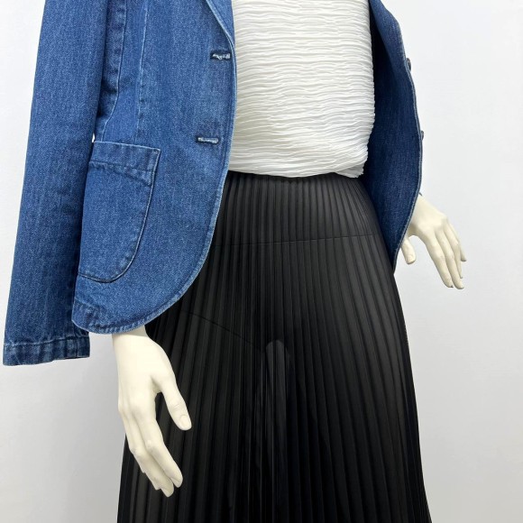 Гофре классика Шифон черный