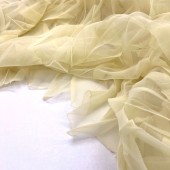 Комбинированное гофре "Виолетта" Органза золото