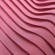 Плиссе 1см Шифон Темно-розовый