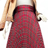 Гофре классика Красная клетка