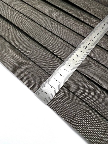 Плиссе 3 см Костюмная Япония желтый 5