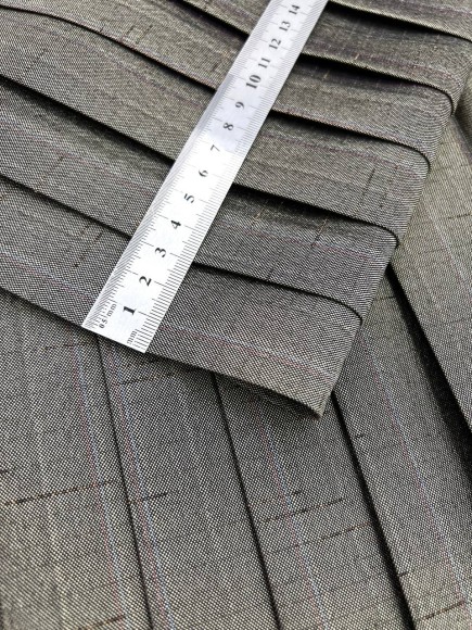 Плиссе 3 см Костюмная Япония желтый 5