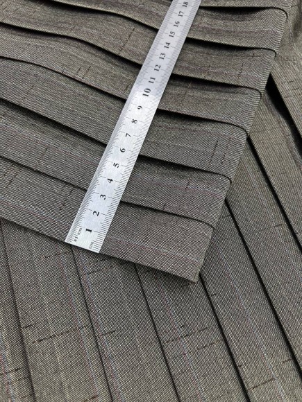 Плиссе 3 см Костюмная Япония желтый 5