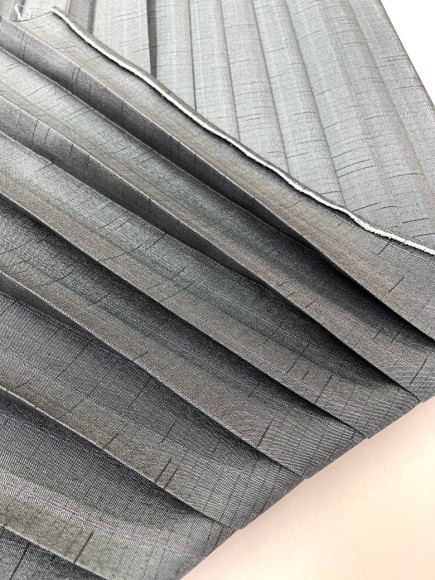 Плиссе 3 см Костюмная Япония голубой 6