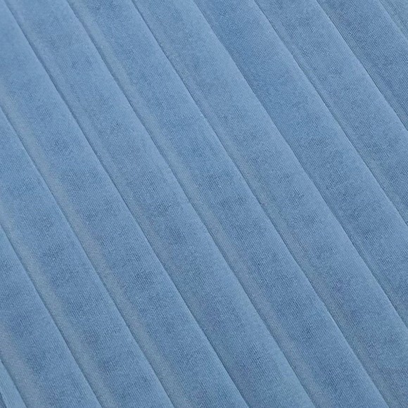 Плиссе 1см Шифон голубой Плиссе 1см Шифон голубой