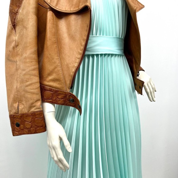 Гофре классика Армани Шелк Мята