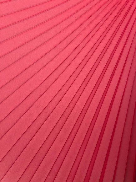 Гофре бал9 Шифон бордовый