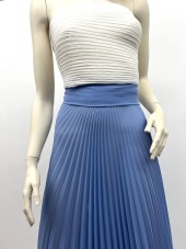 Гофре бал9 Шифон голубой