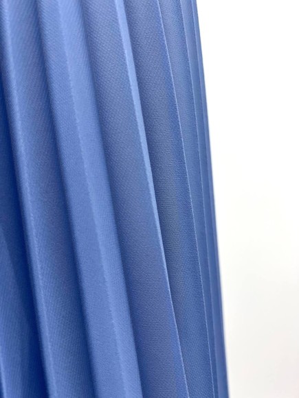 Гофре бал9 Шифон голубой