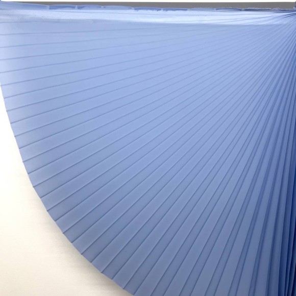 Гофре бал9 Шифон голубой