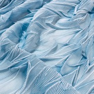 Комбинированное гофре "Виолетта" Шифон голубой Комбинированное гофре "Виолетта" Шифон голубой