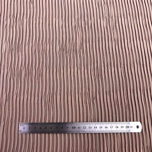 Складка Жатка Box Креп-шифон песочный