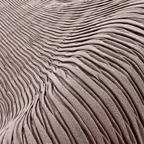 Складка Жатка Box Креп-шифон песочный