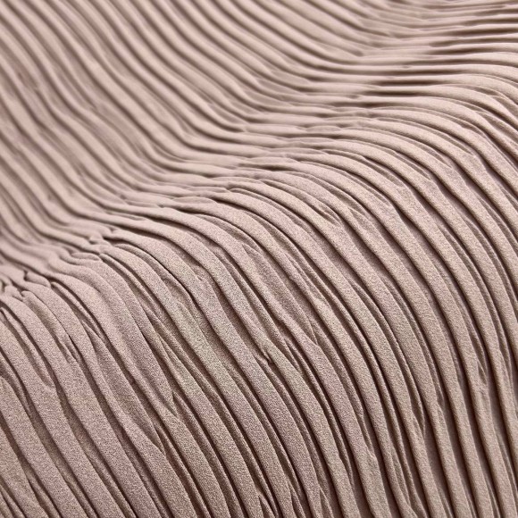 Складка Жатка Box Креп-шифон песочный