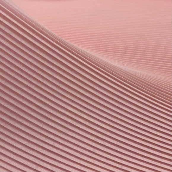 Плиссе 4 мм Сатин розовый