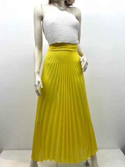 Гофре бал9 Шифон желтый