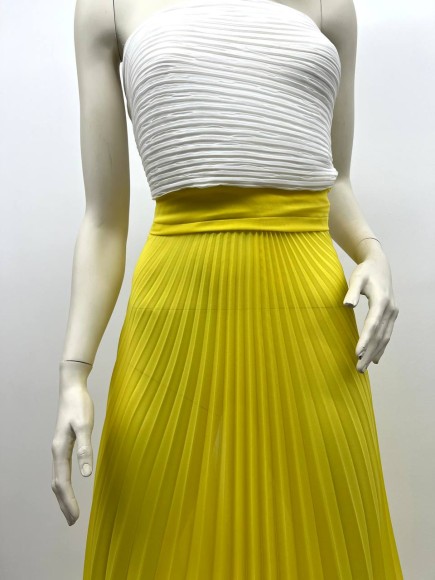 Гофре бал9 Шифон желтый