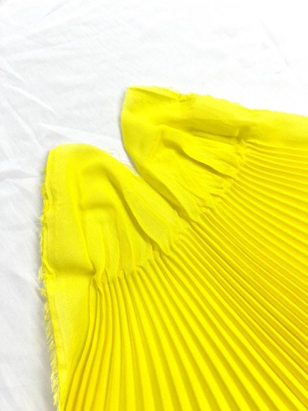 Гофре бал9 Шифон желтый